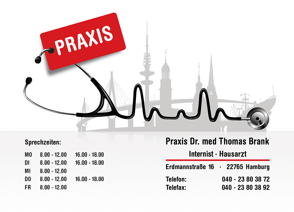 Praxis Dr. Thomas Brank - Sprechzeiten
